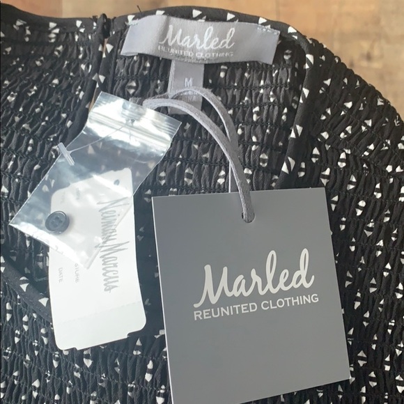 💟 So Cute off Shoulders Marled Reunited Cloth NWT - Picture 5 of 9